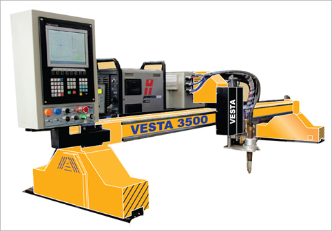 Vesta CNC Plasma and Oxyfuel Gas Plate Profile Cutting Machine